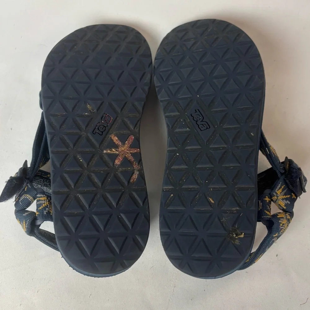 Teva Original Universal Sandals Sun and Moon Sunscape Insignia Blue Women's Sz 9 - Picture 7 of 9